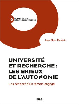cover image of Université et Recherche